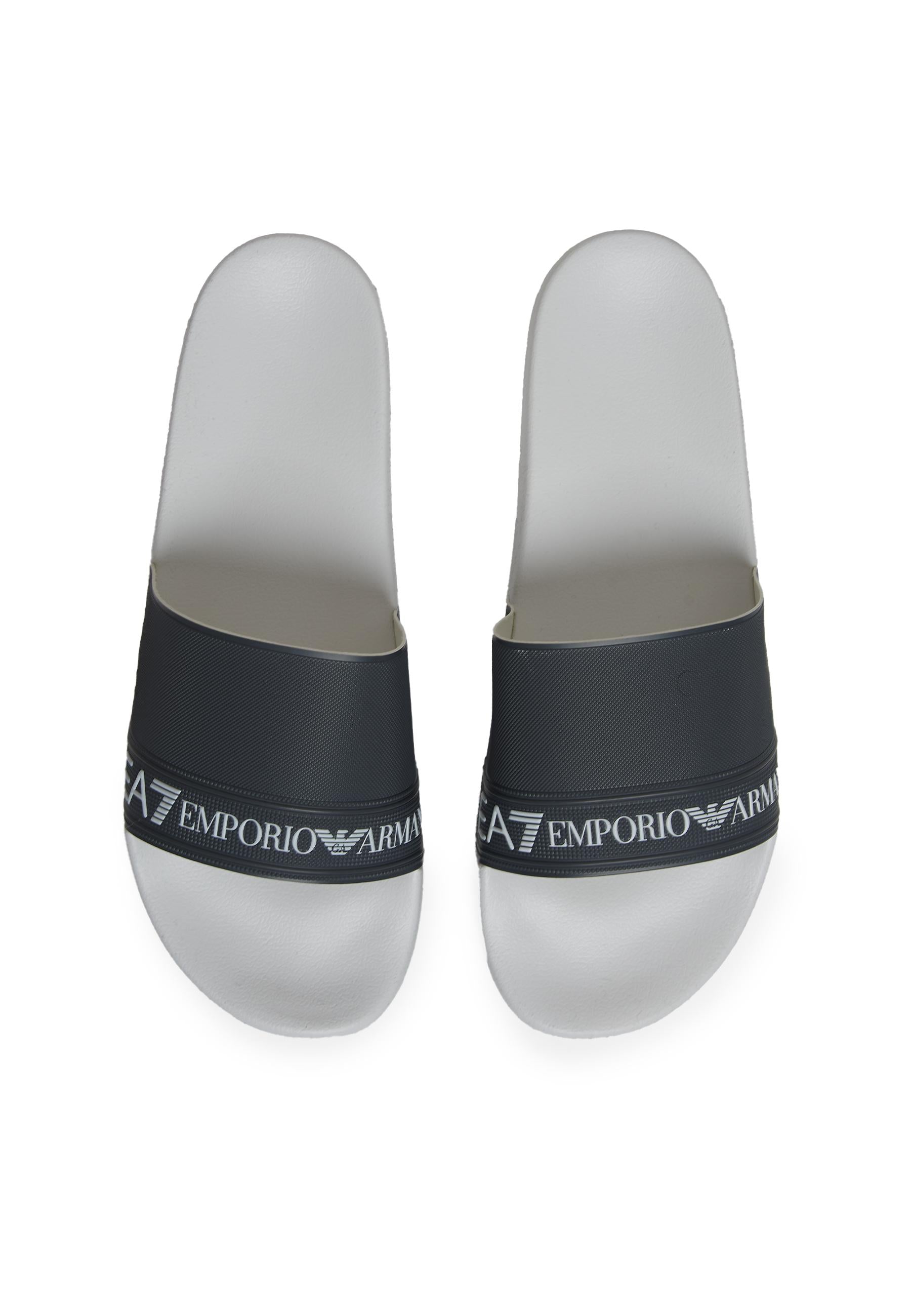 Sliders Con Banda Logata White Smoked Pearl 