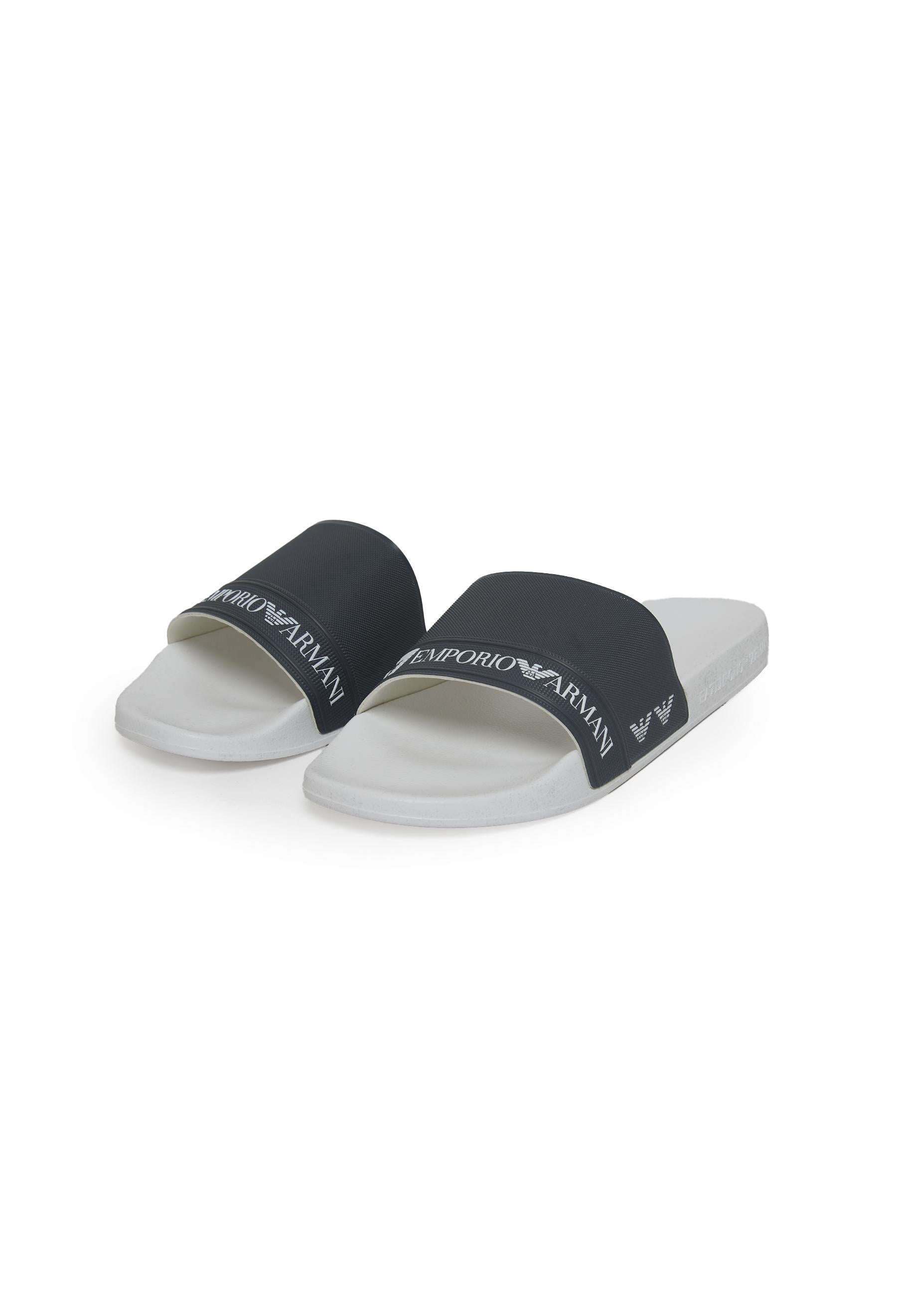 Sliders Con Banda Logata White Smoked Pearl 