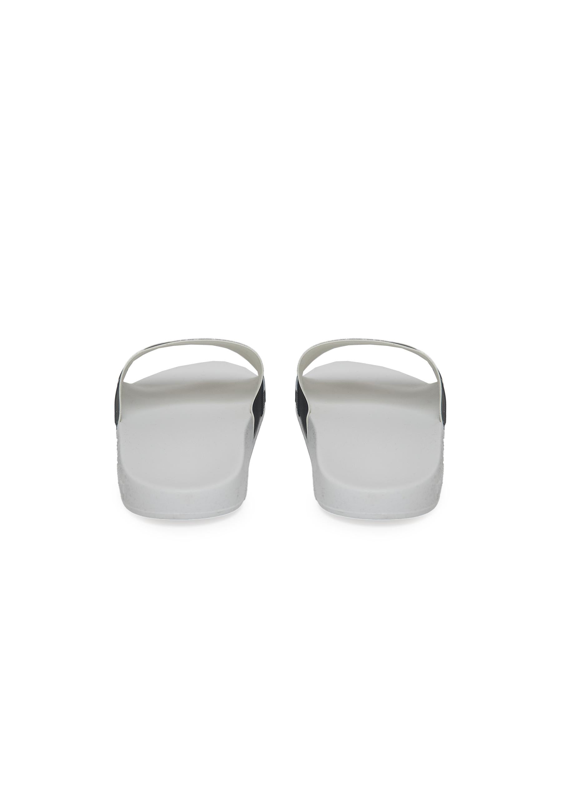 Sliders Con Banda Logata White Smoked Pearl 