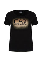 T-shirt girocollo classica a maniche corte Black Rose 