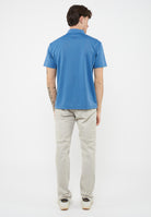 Polo Golf Pro in tessuto tecnico VENTUS7 Light Blue Horizone 