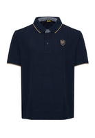 Polo In Piquet Damon Blu 