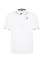 Polo In Piquet Damon Bianco Ottico 