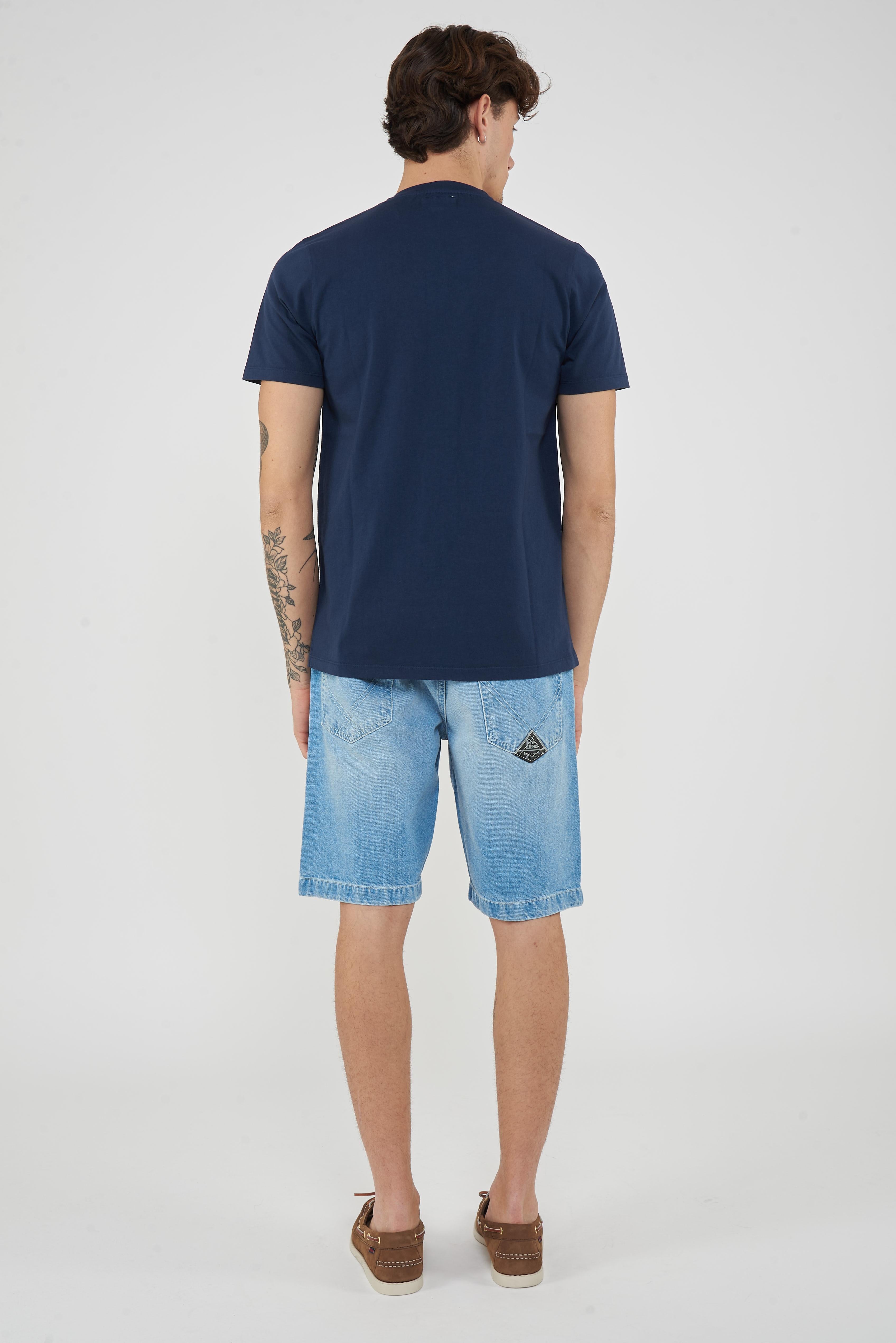 T-shirt Pocket In Jersey Hawai 