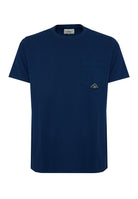 T-shirt Pocket In Jersey Blue Work 