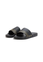 Sliders Con Banda Logata Full Black Gold 