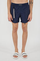 Boxer Uomo da Bagno Con Stampa All Over Dino Navy 