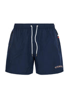 Boxer Uomo da Bagno Con Logo Navy 